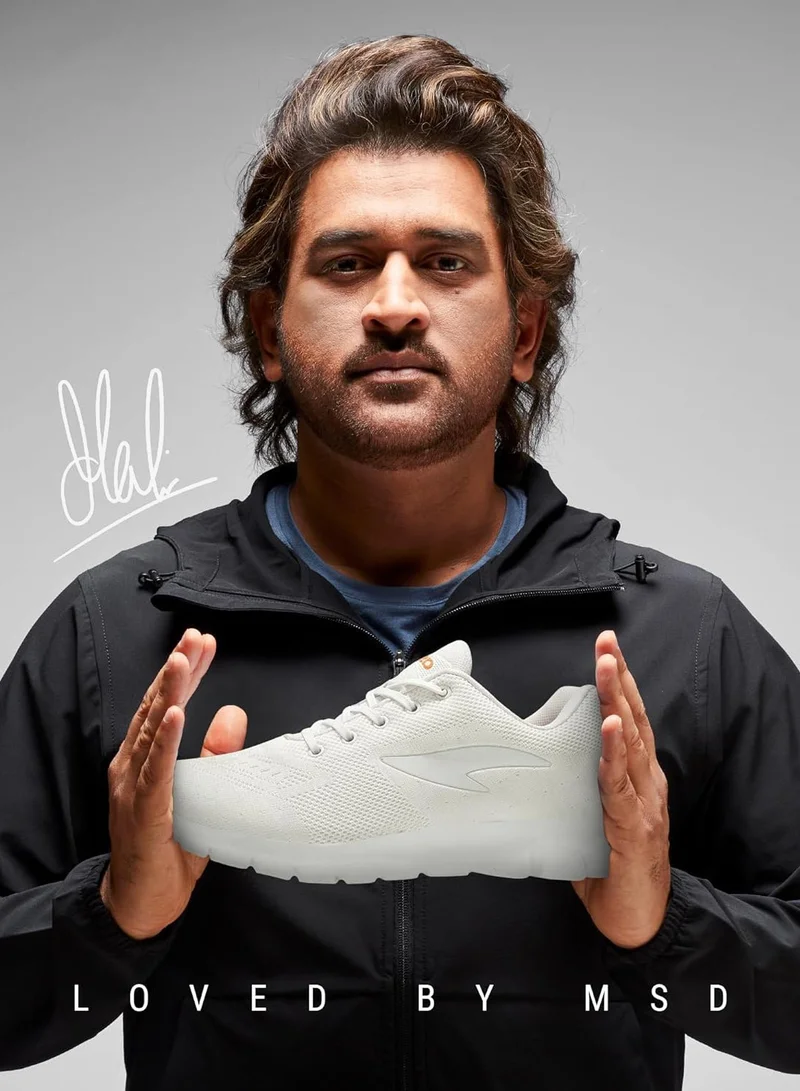 Asian White Running Shoes for Men