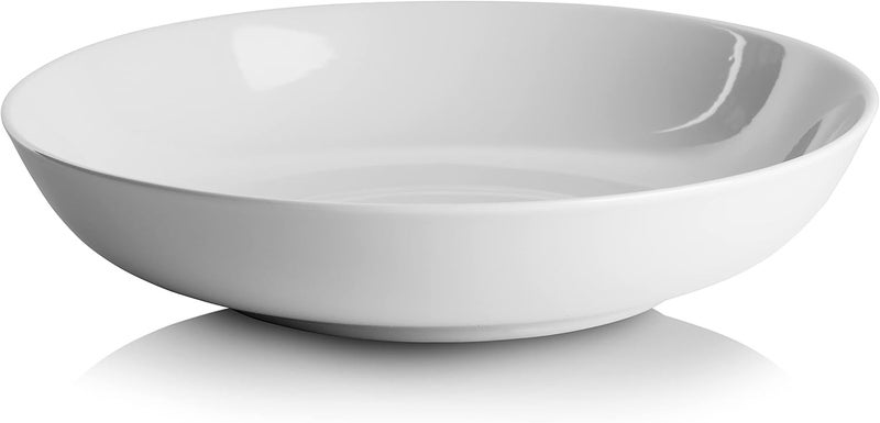 10 Strawberry Street Simply White 36 Oz PastaDinner Bowl Set of 6 - Image 3