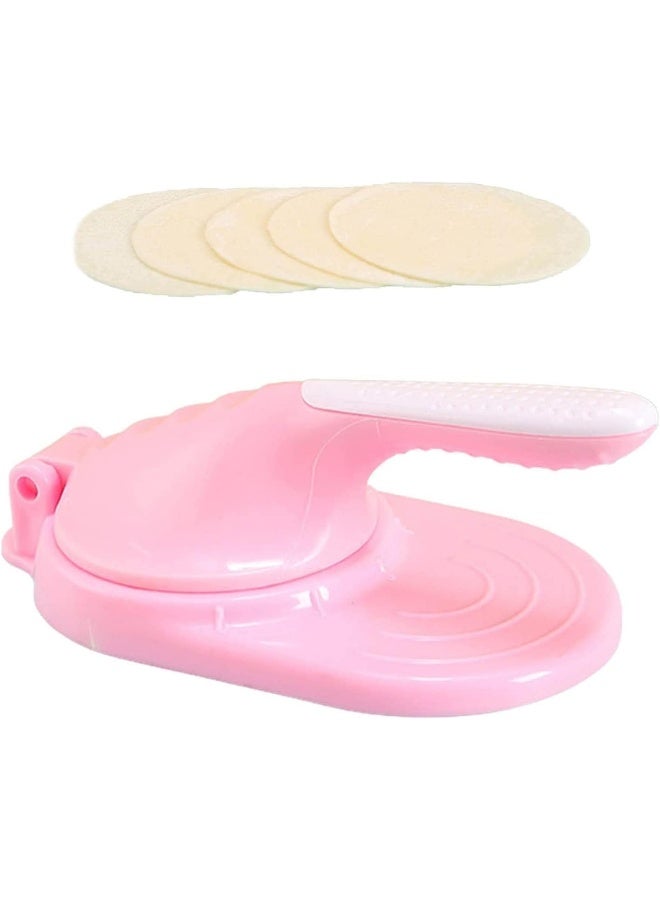 SUPAAR Dumpling Maker, Dumpling Skin Maker Dumpling Mould, Kitchen Dumpling Making Tool with Stuffing Spoon - Image 1