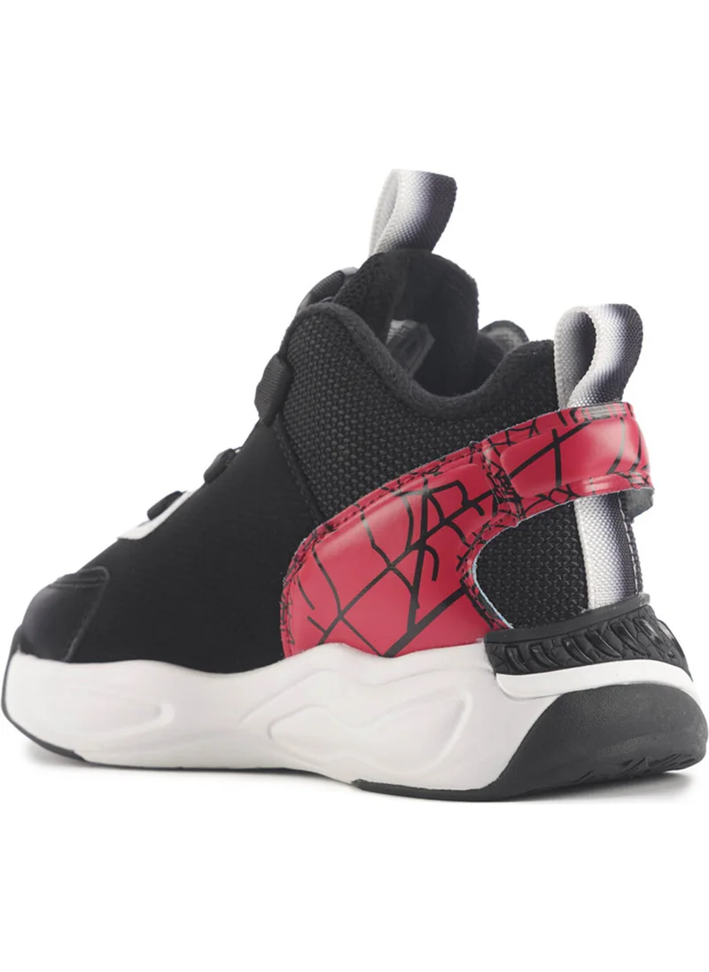 سبايدر مان LIGHT.F4PR Black Boy's Sports Shoes