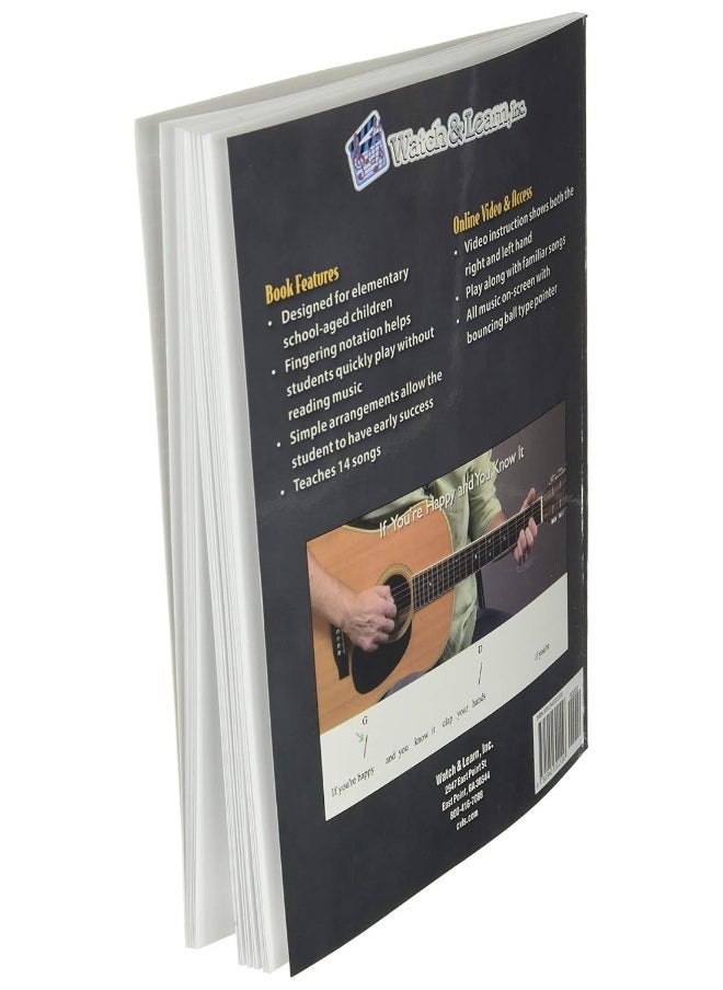 Beginner Guitar Lessons for Kids Book with Online Video and Audio Access