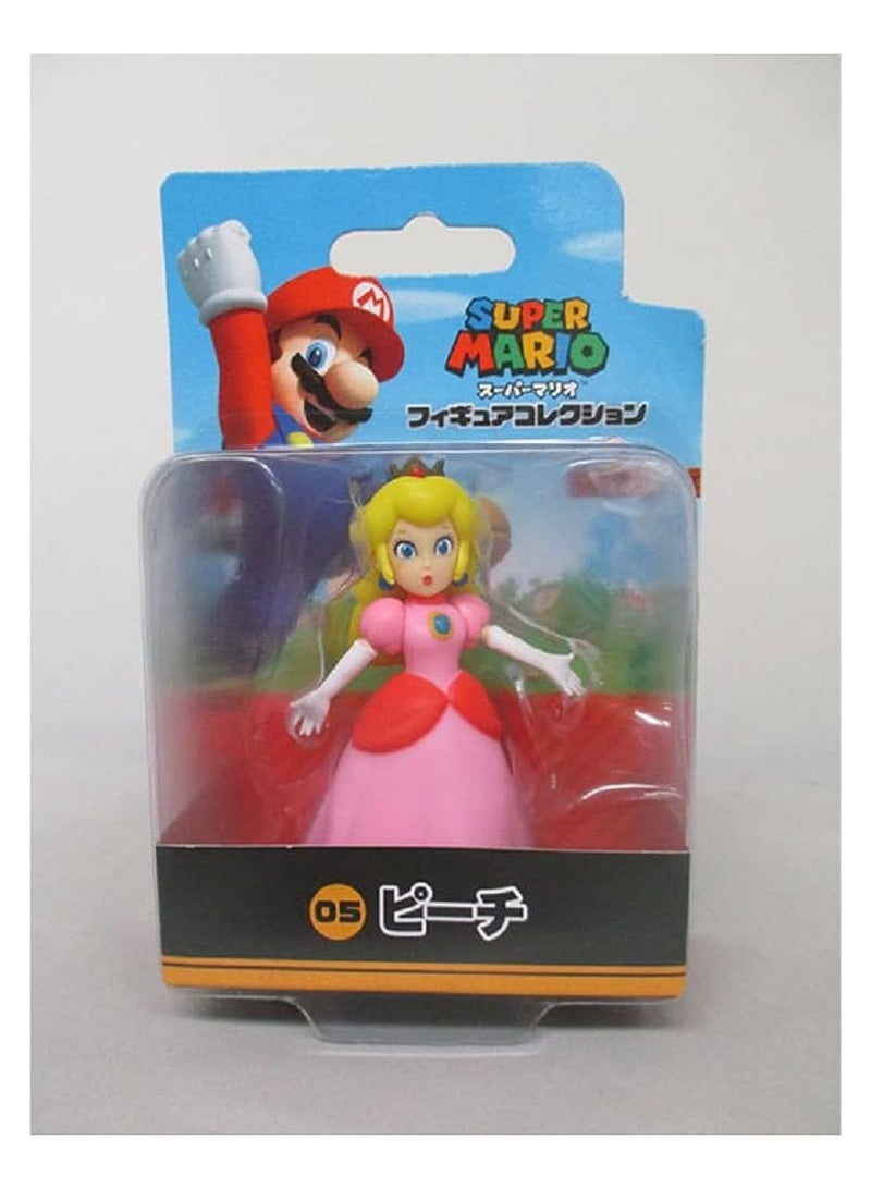 MARIO BROS AUTHENTIC Nintendo PRINCESS PEACH Figure in Collector's Box, 8 cm - Image 1