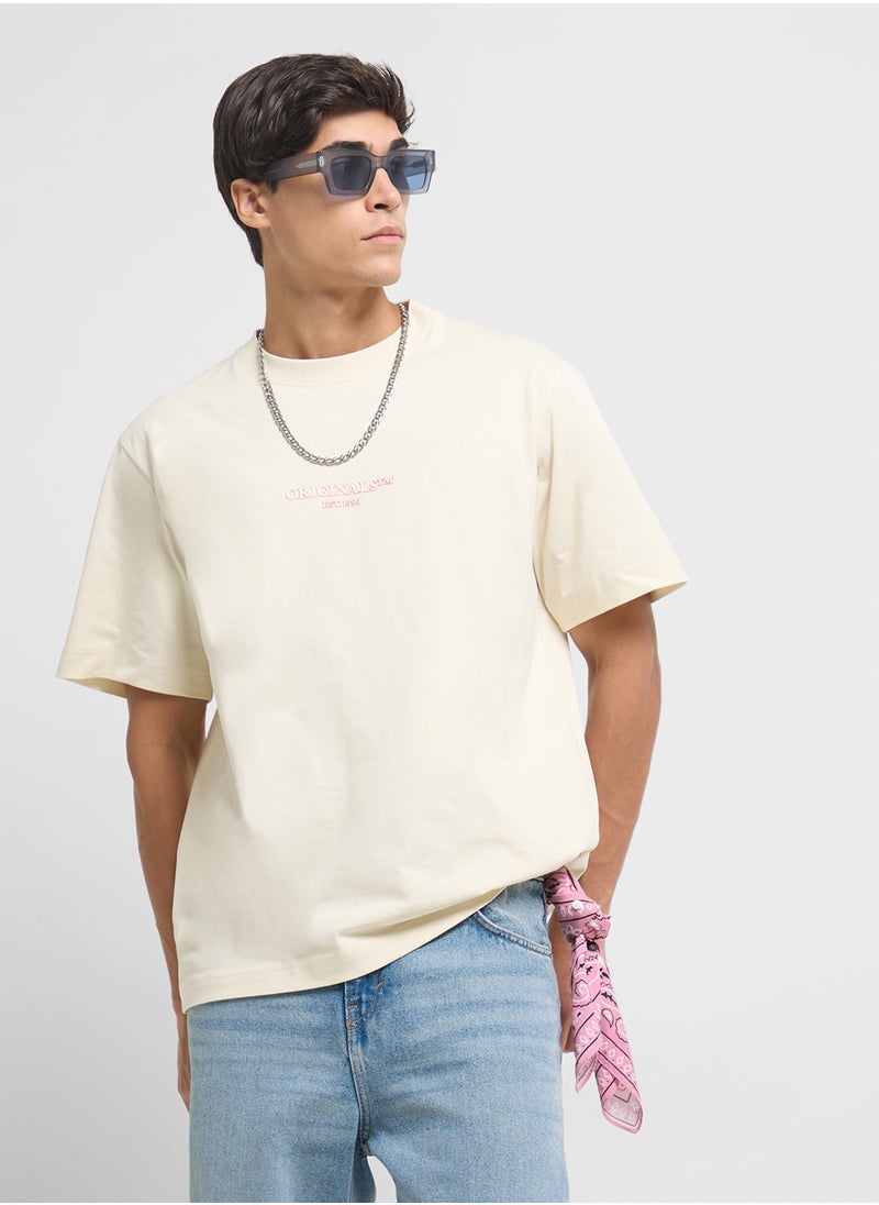 JACK & JONES Jorislington Logo Crew Neck T-Shrt  - Image 1