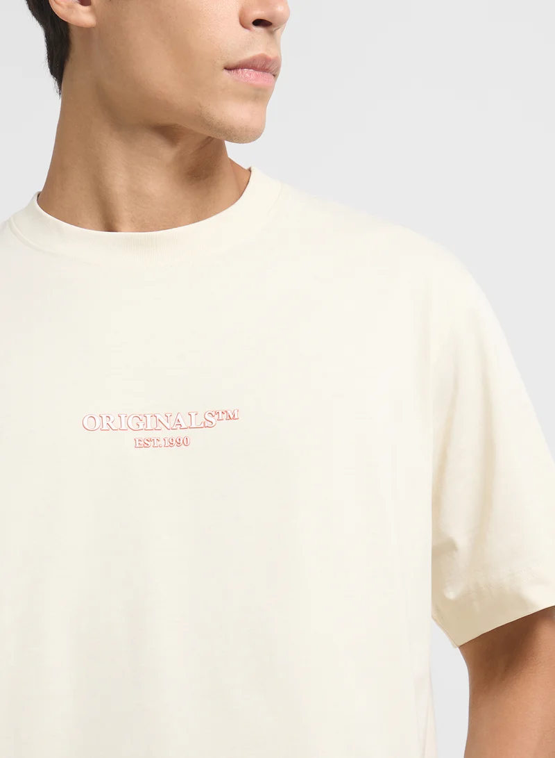 JACK & JONES Jorislington Logo Crew Neck T-Shrt