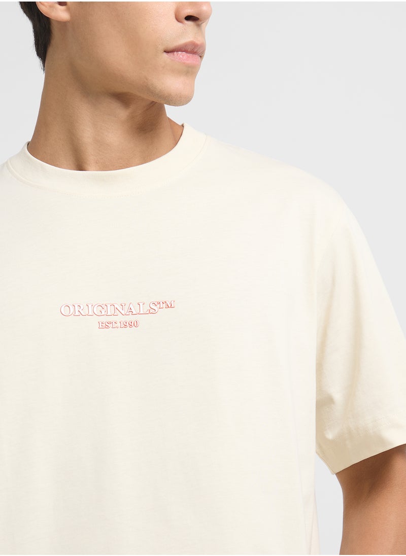 JACK & JONES Jorislington Logo Crew Neck T-Shrt  - Image 3