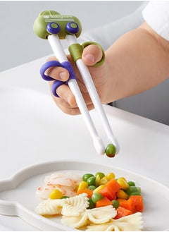Babycare Babycare - Car Training Chopsticks Oranges – BPA-Free, Easy-to-Hold Training Utensils for Toddlers, Safety Approved  - Image 4