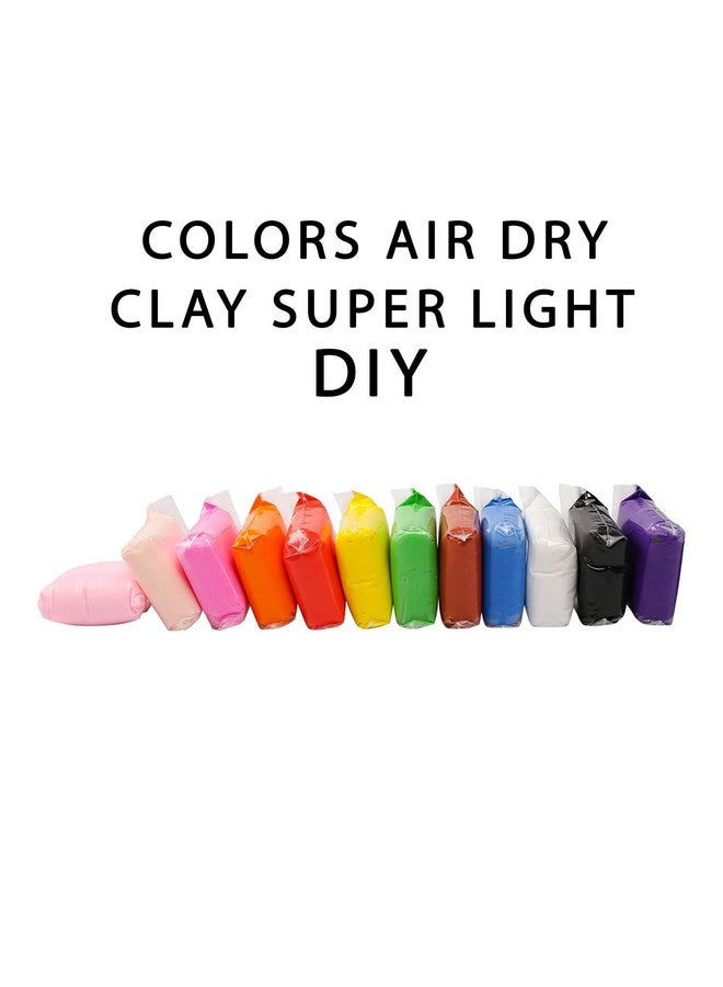 Mimi ميني® طين فني خفيف الوزن للغاية مع مجموعة أدوات النحت والتشكيل للفتيات والفتيان؛ للأطفال فوق 5 سنوات (عبوة من 12)  - Image 2