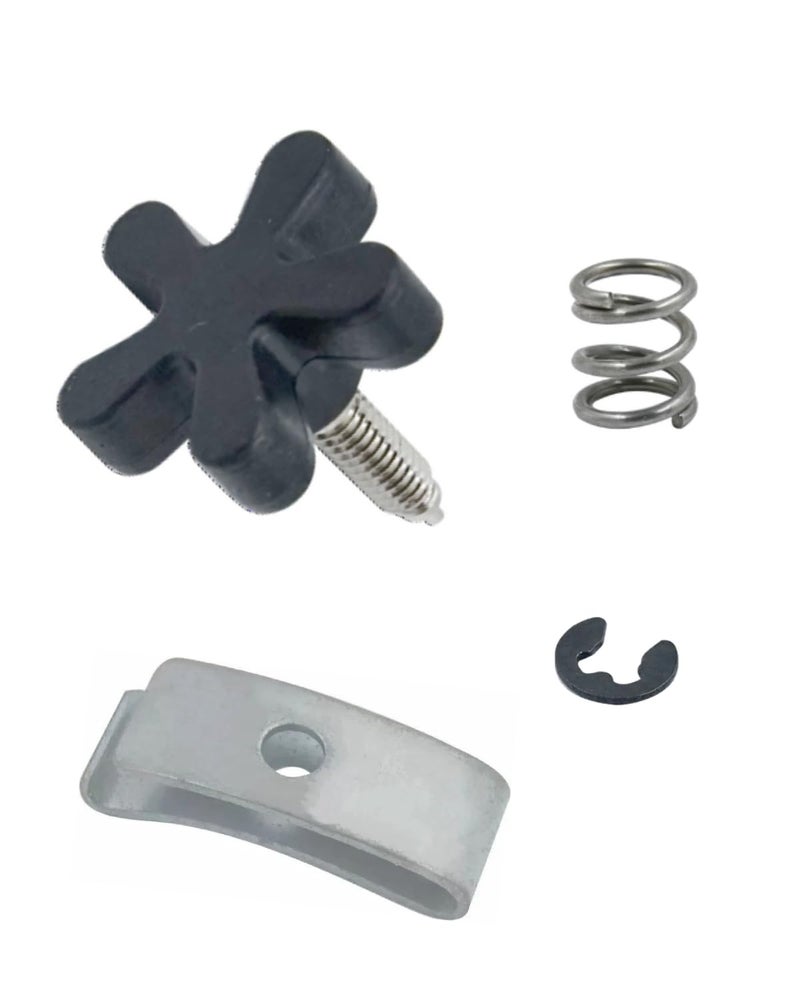 eosorssa Throttle Thumb Tension Screw Kit with Circlip and Spring 19742017 Models Fit for Harley Davidson 1974Later Replaces 5639774C 5640283A 5639474 11155