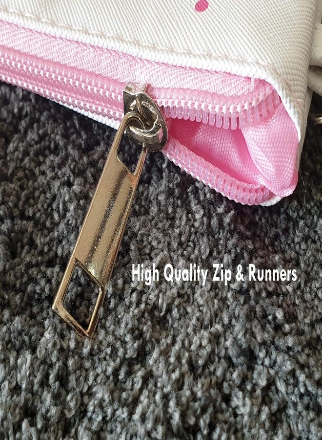 STORE 2508 Store2508 Multipurpose Waterproof Zippered Travel Pouch Bag Organiser for Cosmetics, Toiletries, Medicine, Stationary. (Design AG) - Image 3