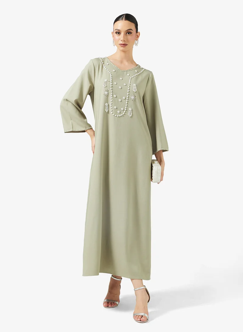 Embroidered Jalabiya