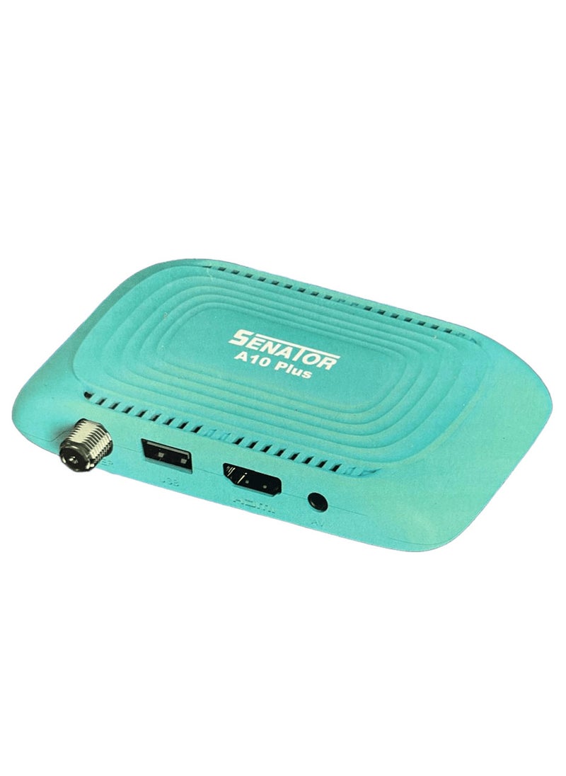 SENATOR Senator A10 Plus Digital Satellite Receiver Mini HD - Green  - Image 1