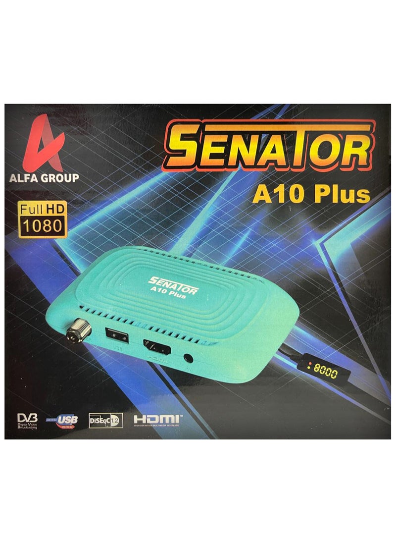 SENATOR Senator A10 Plus Digital Satellite Receiver Mini HD - Green  - Image 2