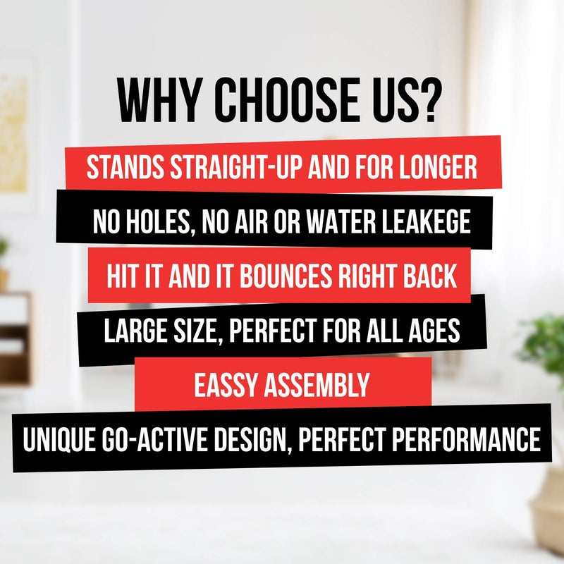 Atlasonix Kids Punching Bag Boys Boxing Gifts Toys Age 4-8-12 Year Old Inflatable Kick Dummy Standing Punch Box Karate Taekwondo Equipment Birthday Party Gift - Image 5