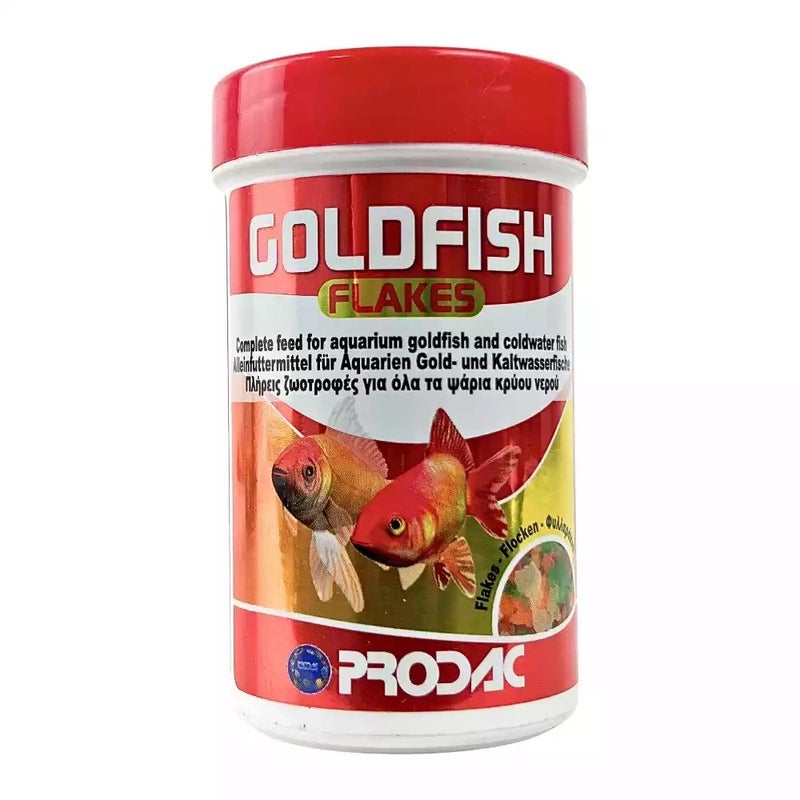 Prodac Fish Food Goldfish Flakes For Aquarium Goldfish And Cold Water Fish- 12gms - Image 1