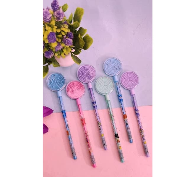 Tera13 Return Gifts for Kids - Puzzle Game Pencil for Girls (20 Pcs), Writing & Drawing Pencil for School, Cartoon Pencil Kanjak Gifts - Image 4