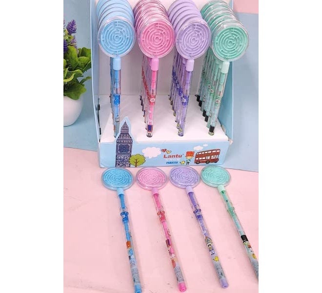 Tera13 Return Gifts for Kids - Puzzle Game Pencil for Girls (20 Pcs), Writing & Drawing Pencil for School, Cartoon Pencil Kanjak Gifts - Image 1