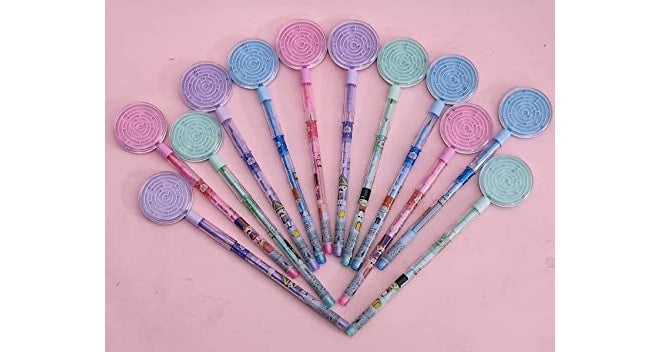 Tera13 Return Gifts for Kids - Puzzle Game Pencil for Girls (20 Pcs), Writing & Drawing Pencil for School, Cartoon Pencil Kanjak Gifts - Image 5