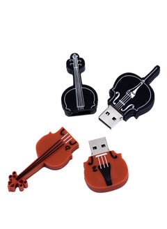 Generic Musical Instrument USB Flash Drive Cute Cartoon U Disk Guitar Violin U Disk Souvenir 64GB Gift Creative Gift Musical Note-Color:6-Capacity:64GB  - Image 5