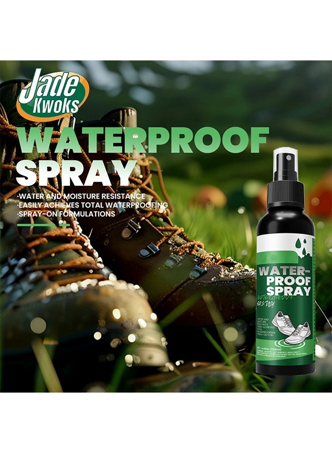 JADE KWOKS Waterproof Spray，Long Lasting High Performance Universal Shoes Dirt Protector Spray ，Universal Protector Spray Colourless Clear，Oil Proof Anti Fouling ，Unmatched Defense Against Dirt - Image 3
