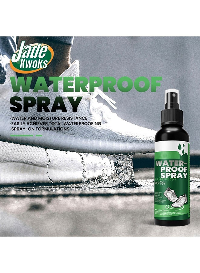 JADE KWOKS Waterproof Spray，Long Lasting High Performance Universal Shoes Dirt Protector Spray ，Universal Protector Spray Colourless Clear，Oil Proof Anti Fouling ，Unmatched Defense Against Dirt - Image 2
