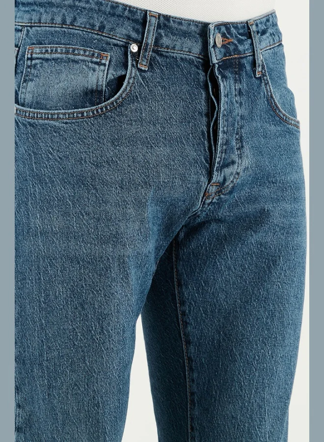 Buratti  Buratti Stretch Cotton Slim Fit Normal Waist Skinny Leg Jeans Men's JEANS 1115S60NAPOLI for Men | Best Price UAE