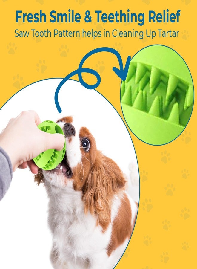 SunGrow 2-Pack Dog Treat Balls, Puzzle Food Interactive Treat Dispensers, Hide Treats Inside, Puppy Treat Dispensers for Training, Small Dog Enrichment Balls for Boredom, Mental Stimulation for Puppy - Image 5