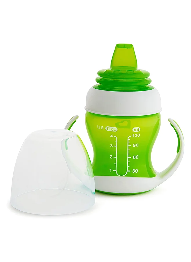 Munchkin Gentle Transition Trainer Cup 4 Oz/118 Ml Green 1 Pack