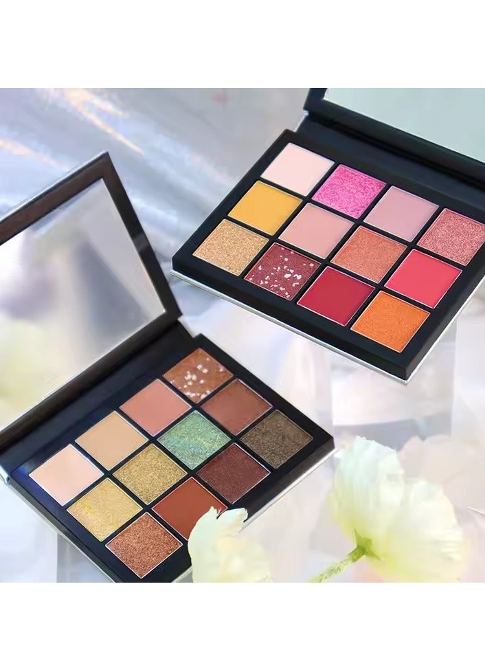 Magique Tipsy Jungle Eyeshadow Palette 12 Colors - Image 3