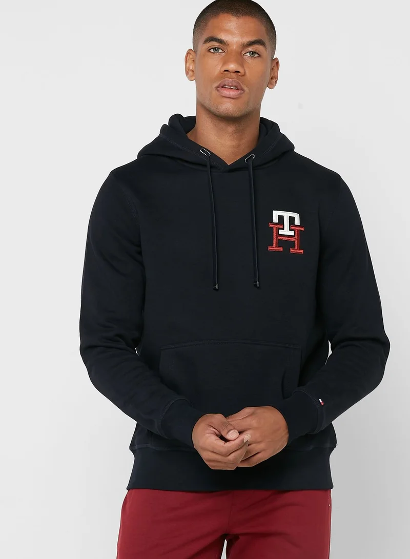 TOMMY HILFIGER Logo Regular Fit Hoodie