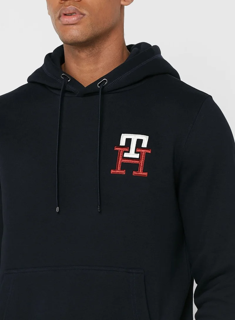 TOMMY HILFIGER Logo Regular Fit Hoodie