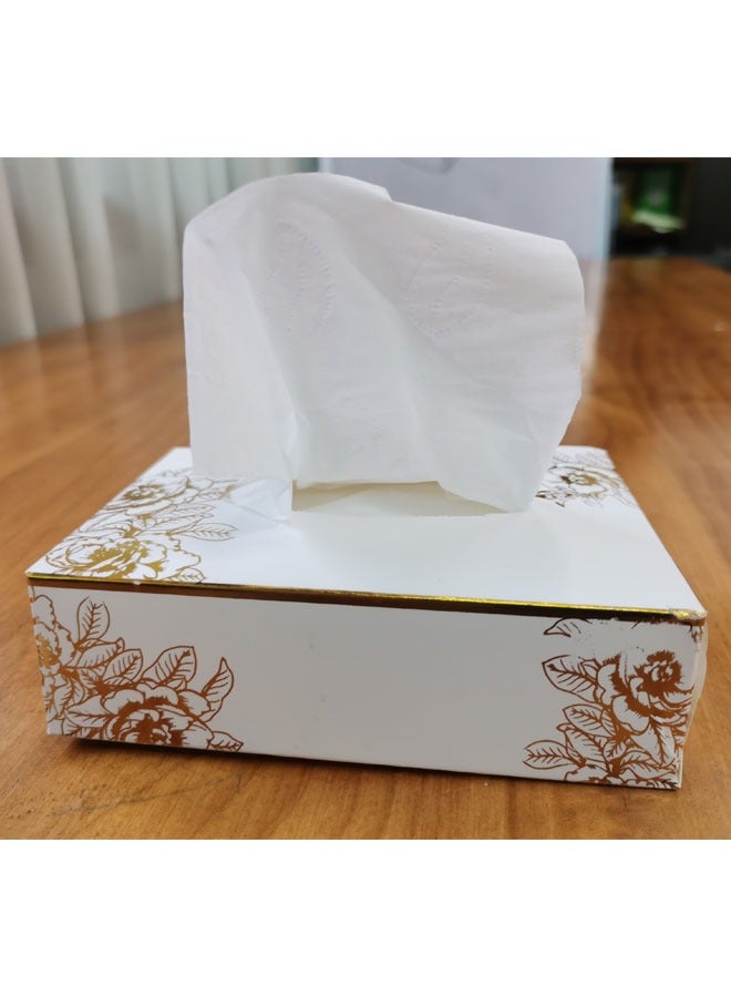 Generic 12 Boxes Pack Premium Facial Tissue Crafted With Soft Material Designed For Daily Comfort And Convenience, 2 Ply, 300 Count (12 Packs Of Each 25)  - Image 4