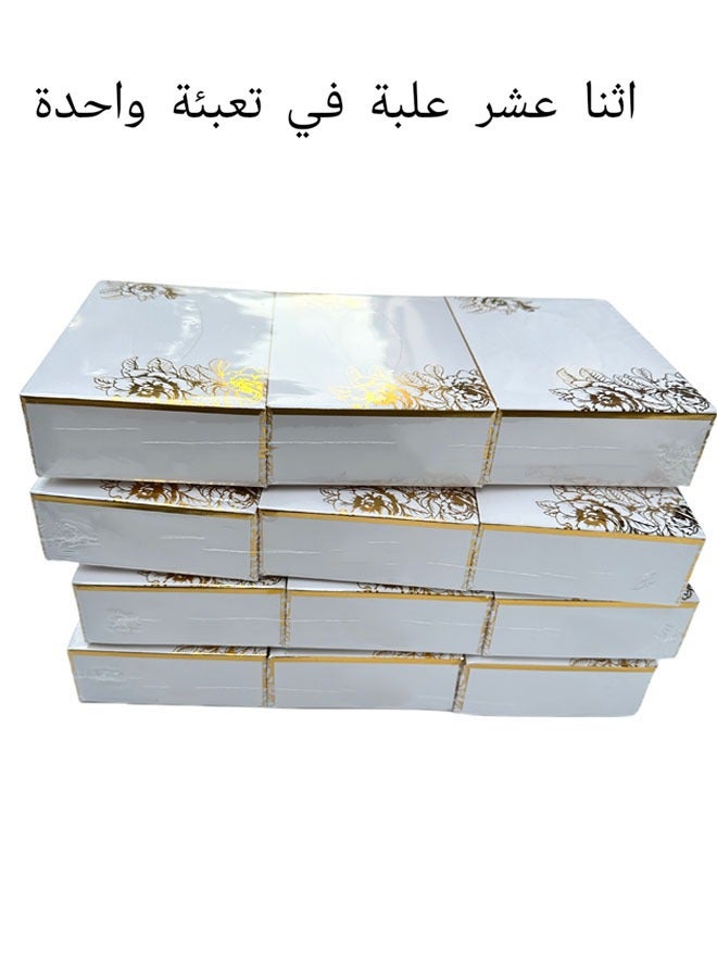 Generic 12 Boxes Pack Premium Facial Tissue Crafted With Soft Material Designed For Daily Comfort And Convenience, 2 Ply, 300 Count (12 Packs Of Each 25)  - Image 1