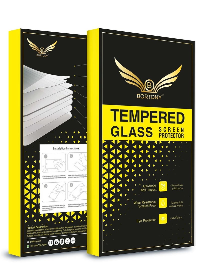 BORTONY Tempered Glass Screen Protector For Samsung Galaxy S10+ - Image 3