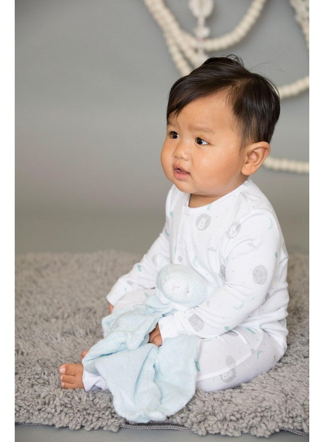 Angel Dear - Blue Lamb, Blankie - Image 2