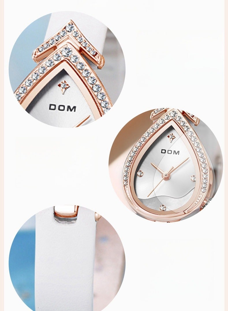 DOM Waterproof Quartz Women's Watch - Image 3
