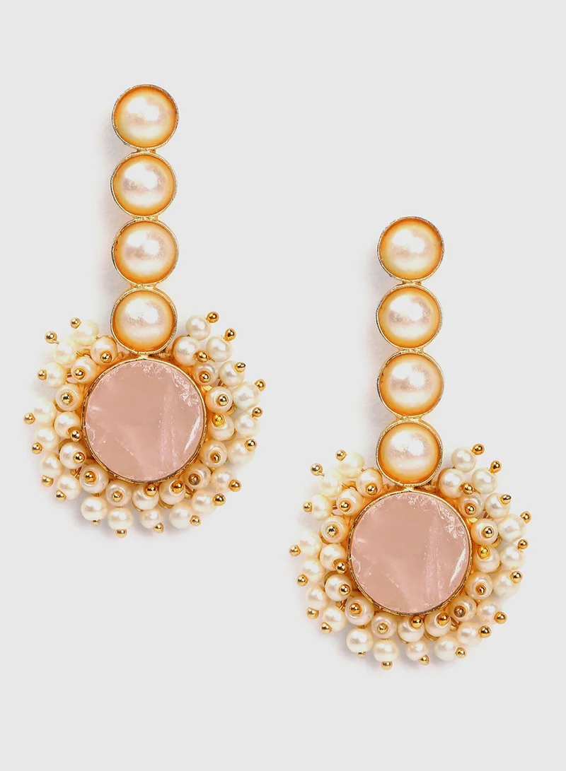 SOHI Contemporary Artificial Drop Earring Jewellery