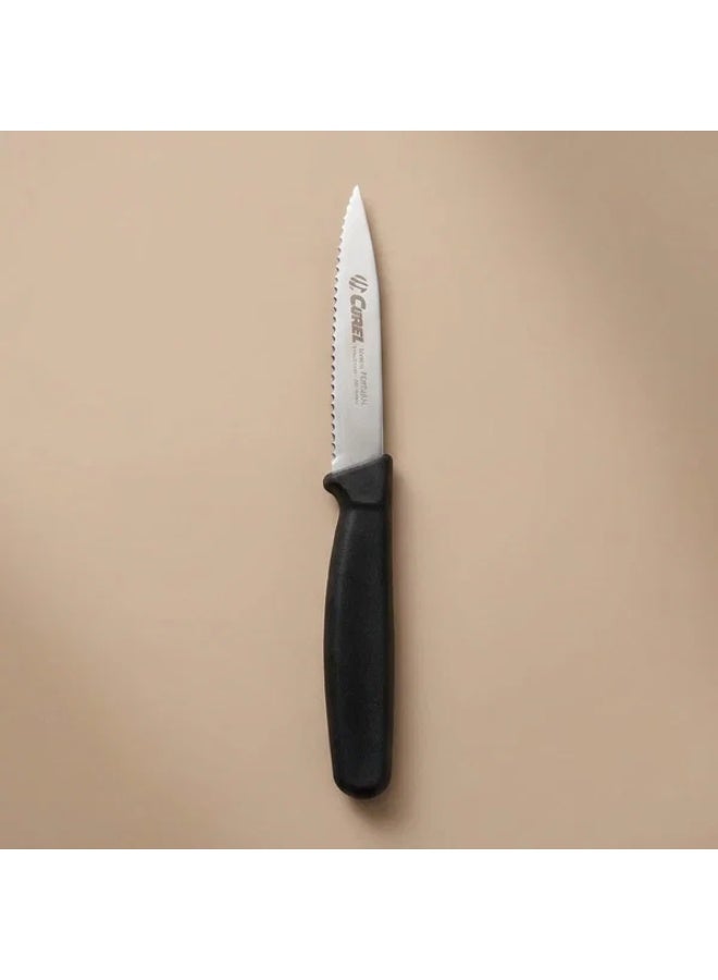 Curel Steel Kitchen Knife, 3 Inch - Black - Image 1