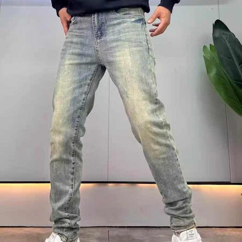 Unisex Classic Denim Jeans Loose Fit Daily Outdoor Wear - Image 4