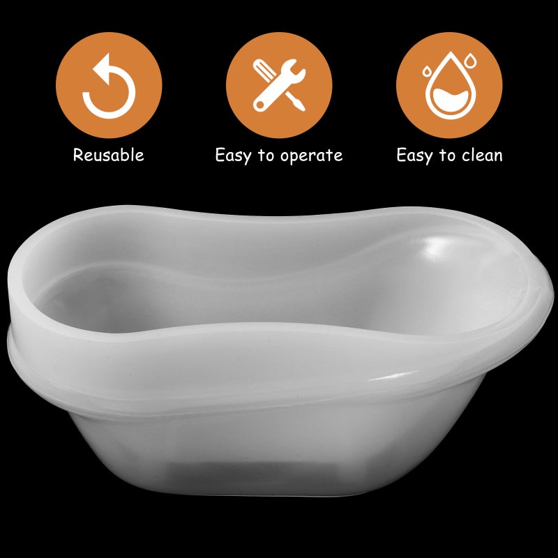 1 Set of Bathtub Casting Mold Silicone Bathtub DIY Mold Crafts Making Mold - Image 5