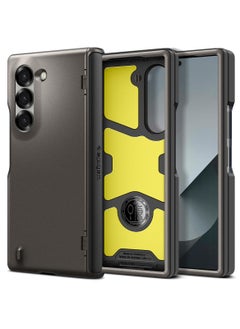 Spigen Slim Armor Pro Samsung Galaxy Fold 6 Case Cover [Hinge Coverage] [Mil Grade Protection] - Gunmetal  - Image 1