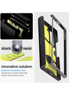 Spigen Slim Armor Pro Samsung Galaxy Fold 6 Case Cover [Hinge Coverage] [Mil Grade Protection] - Gunmetal  - Image 4