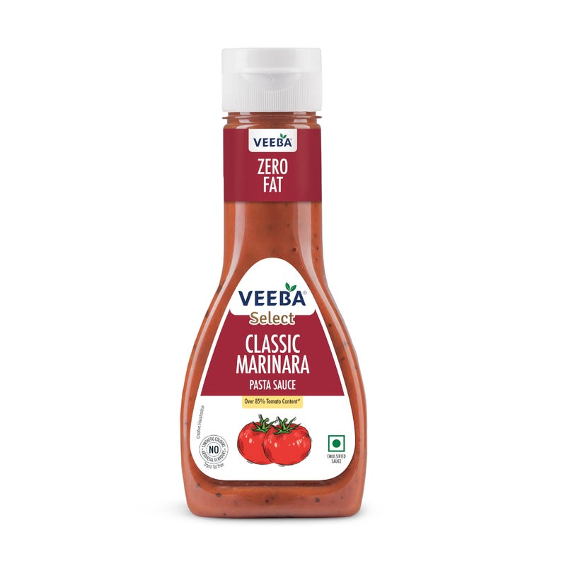 Veeba Classic Marinara Pasta & Pizza Sauce (310G) I Zero Fat I Vegan I Gluten Free - Image 5
