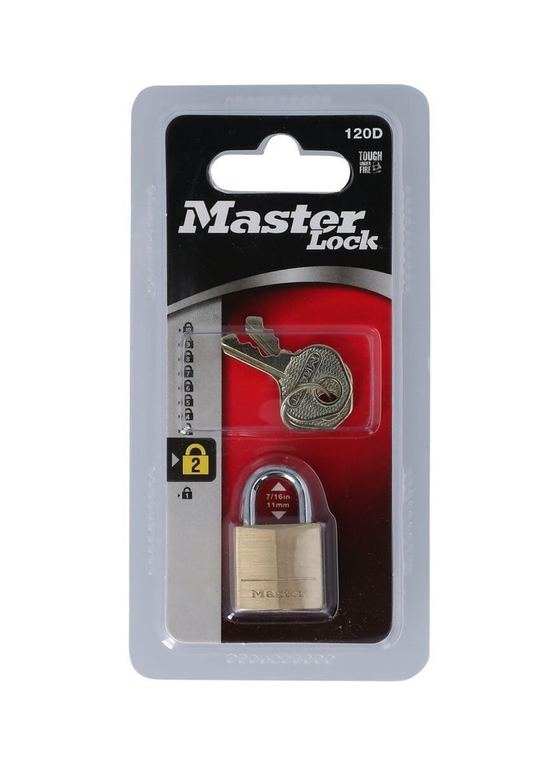 Master Lock Padlock Brass 11mm - Image 1
