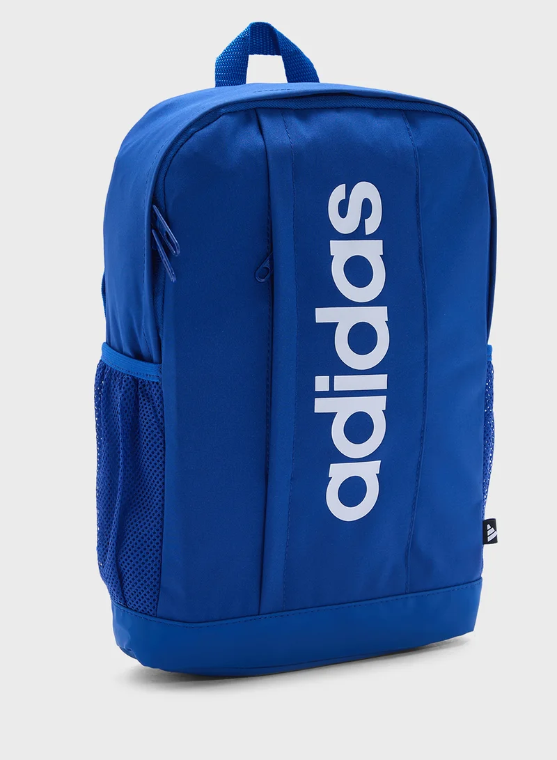 adidas حقيبة ظهر خطية للشباب