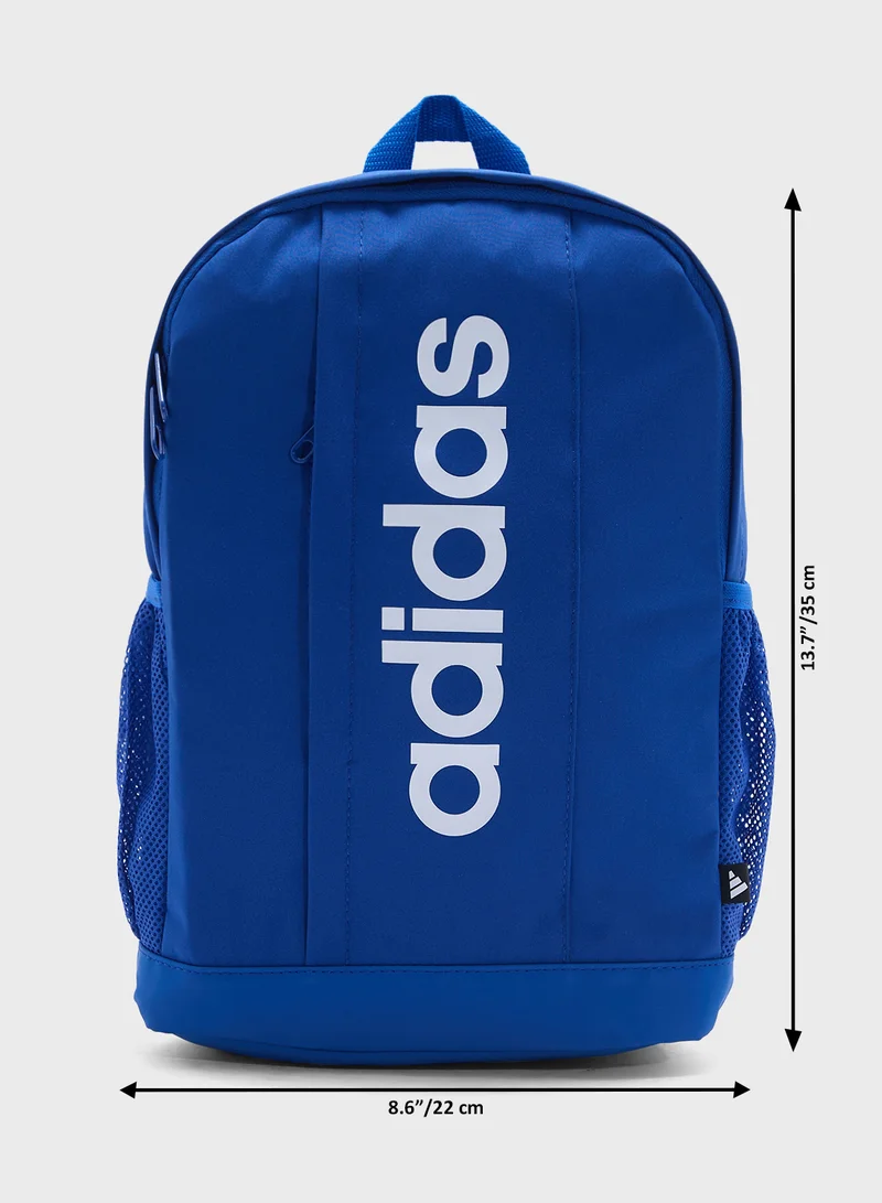 adidas حقيبة ظهر خطية للشباب