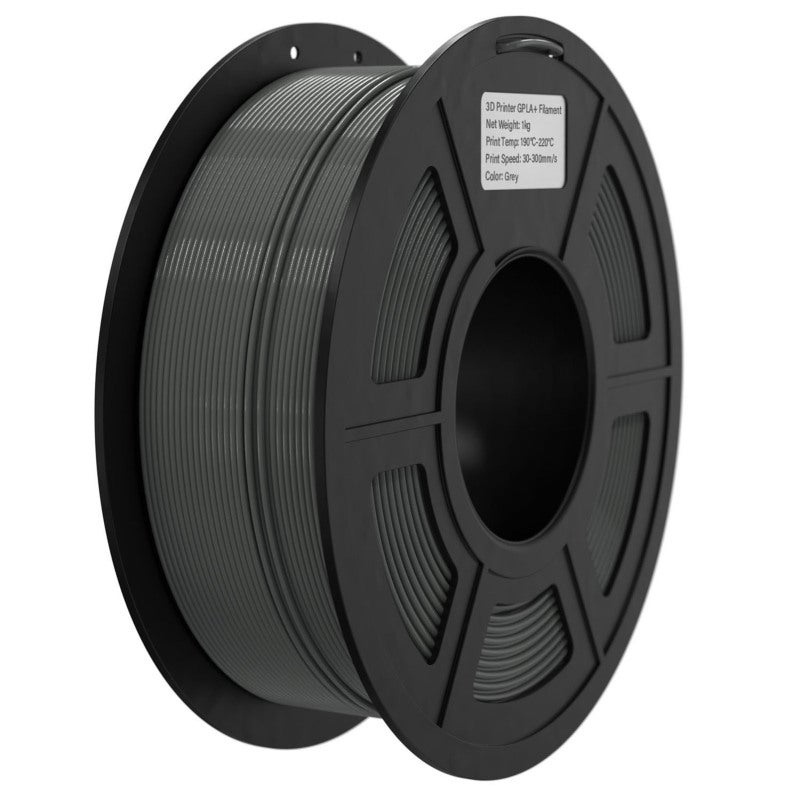 Bisofice 3D Printer Filament FLASH PLA 1.75mm 1KG(2.2lb) High Speed 3D Printing Material Stable Extrusion Spool Accuracy +/-0.02mm- Grey - Image 1