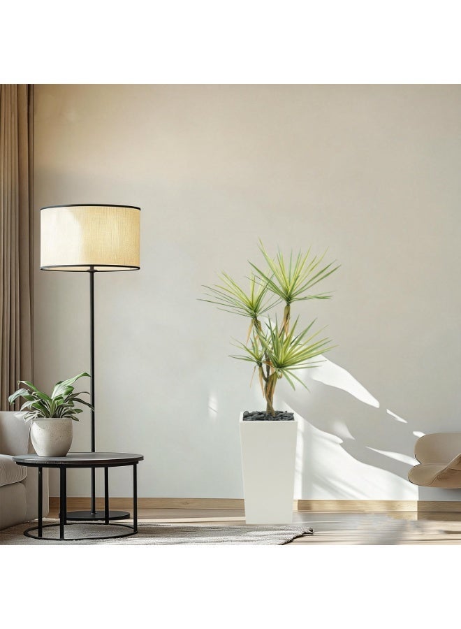 ميراج بوتانيكس شجرة Dracaena الاصطناعية 110 سم، مصنع مزيف مع زراعة بيضاء- واقعية مزورة شجرة التنين مع 5 جذوع زراعة - مصنع أرضية داخلية للفناء، مركز التسوق، غرفة المعيشة، غرفة النوم، المكتب، المنزل، الديكور - Image 2