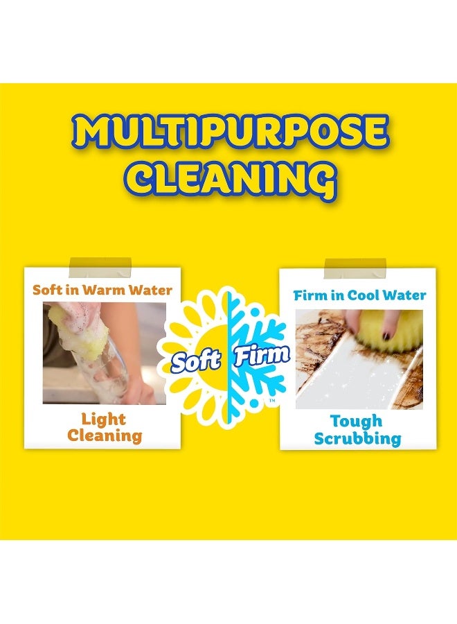 Scrub Daddy Mommy + Cif All Purpose Cleaning Cream, Original Caddy - Multi Surface Household Scratch-Free Multipurpose Dish Sponge Kitchen Sponges - Image 2