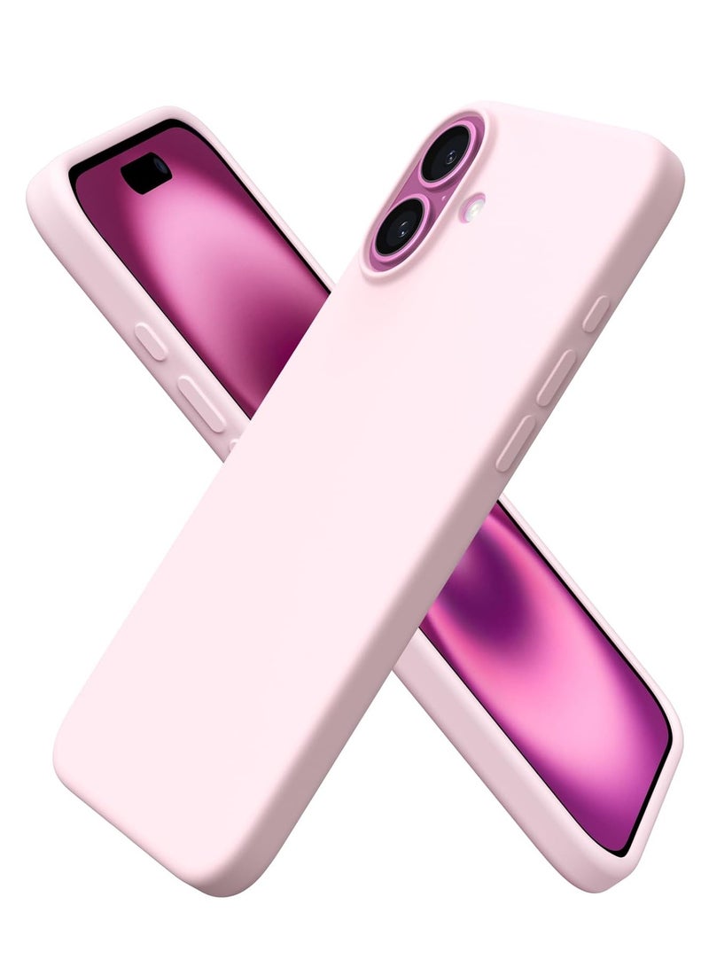 iPhone 16 Plus Case Cover Liquid Soft Silicone iPhone 16 Plus Cover Slim Thin Liquid Gel Rubber Inside Microfiber Lining for Apple iPhone 16 Plus 6.7 inch - Image 1