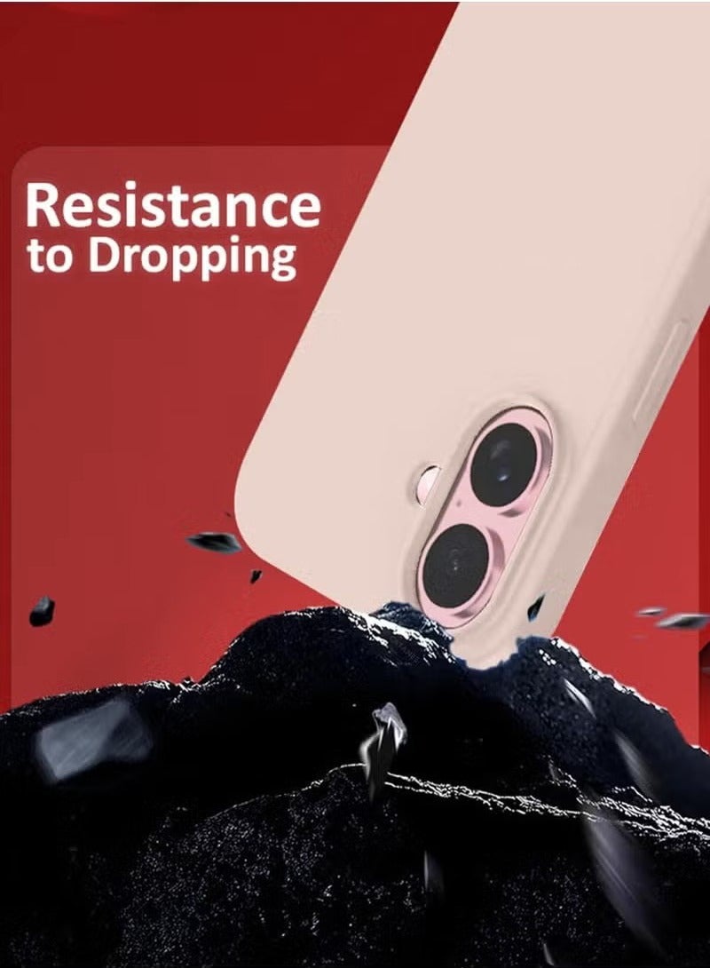 iPhone 16 Plus Case Cover Liquid Soft Silicone iPhone 16 Plus Cover Slim Thin Liquid Gel Rubber Inside Microfiber Lining for Apple iPhone 16 Plus 6.7 inch - Image 4